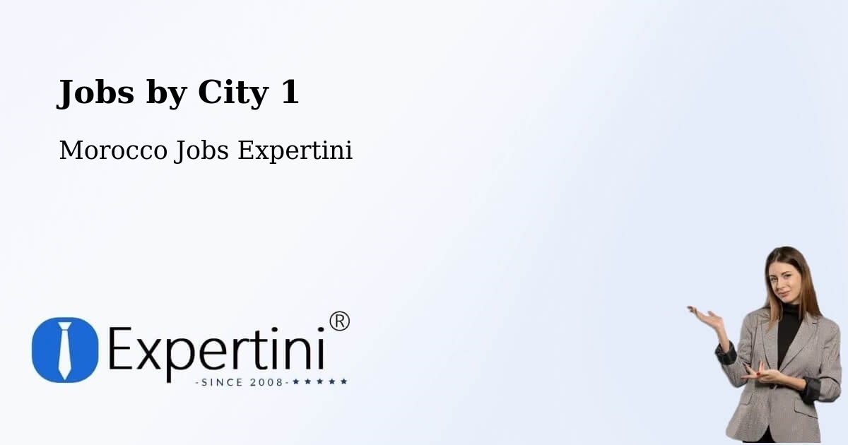 City Jobs in Morocco - Expertini